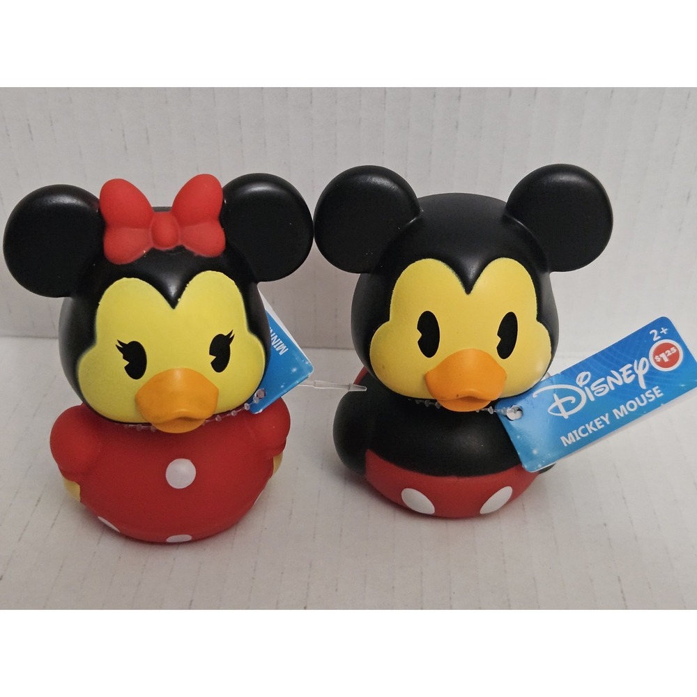 Disney Mickey & Minnie Mouse Rubber Duck  "Duck-apalooza"  NWT  JEEP Duck DUCK‎